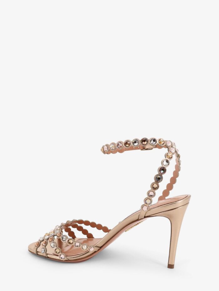 AQUAZZURA Tequila Sandals With Crystal Detail
