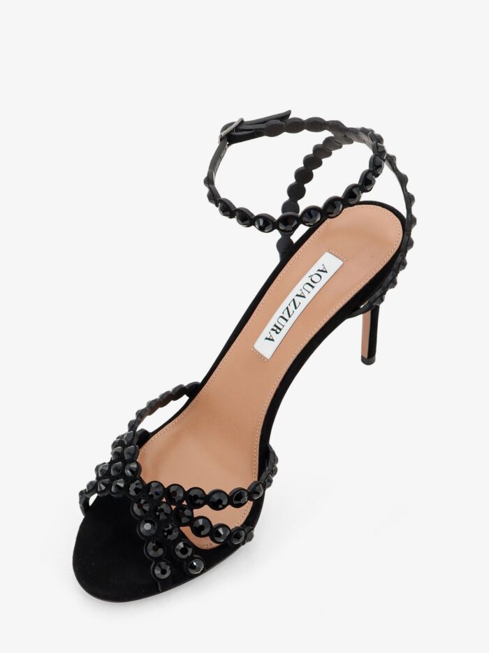 AQUAZZURA Tequila Sandals With Crystal Detail