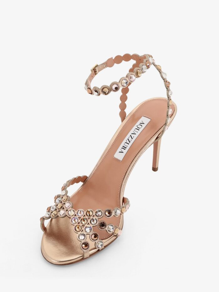 AQUAZZURA Tequila Sandals With Crystal Detail