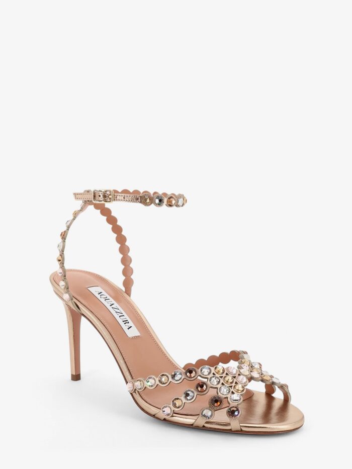 AQUAZZURA Tequila Sandals With Crystal Detail
