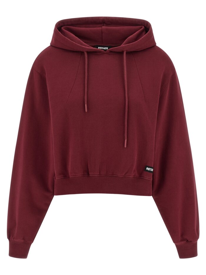 rotate birger christensen 'terry back' hoodie ROTATE BIRGER CHRISTENSEN 'Terry Back' Hoodie