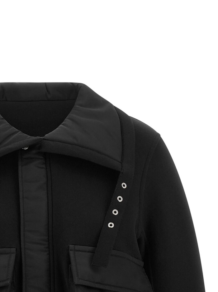 SACAI Terry Cloth-effect Fabric Jacket