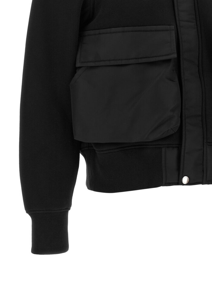 SACAI Terry Cloth-effect Fabric Jacket