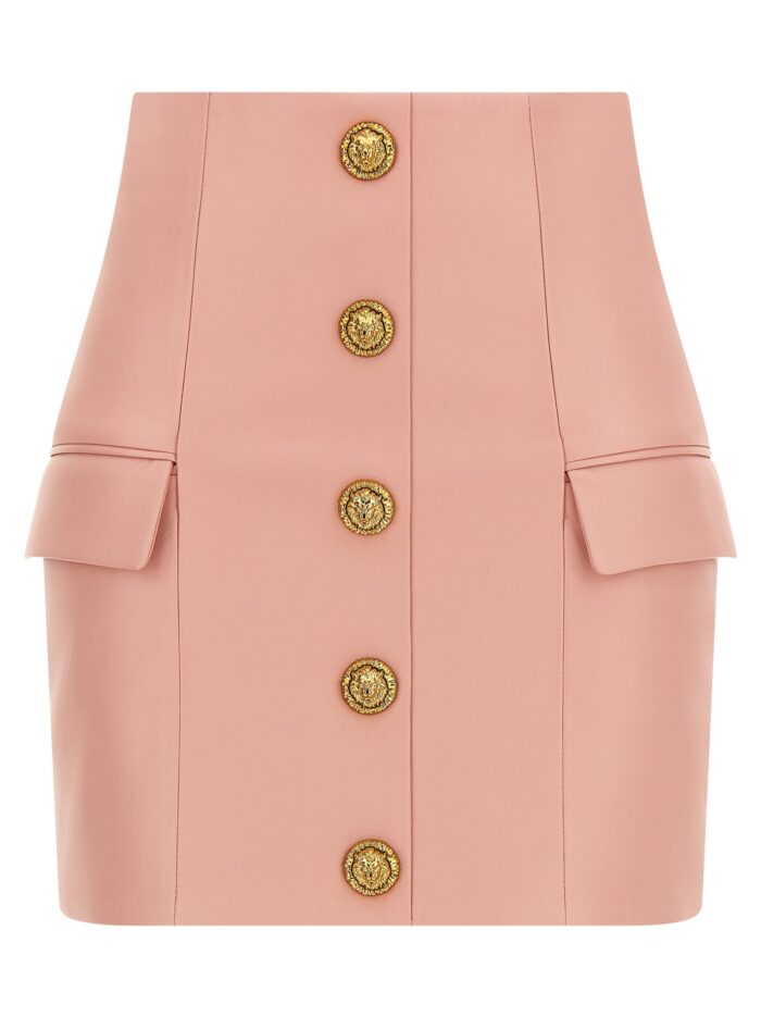balmain 'testa di leone' skirt Balmain 'Testa Di Leone' Skirt