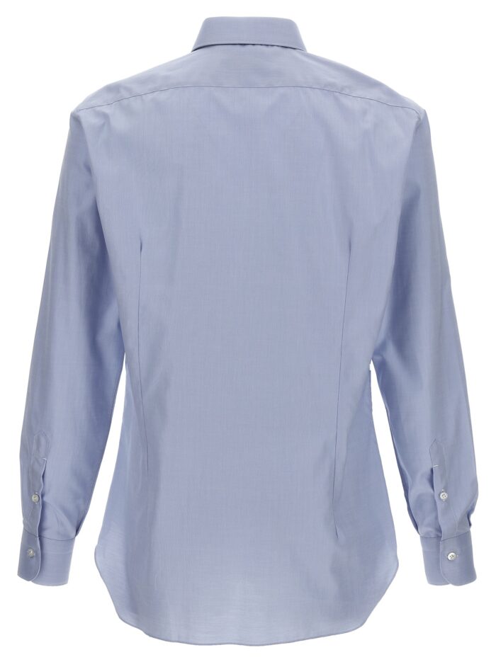 BARBA Textured Cotton Shirt