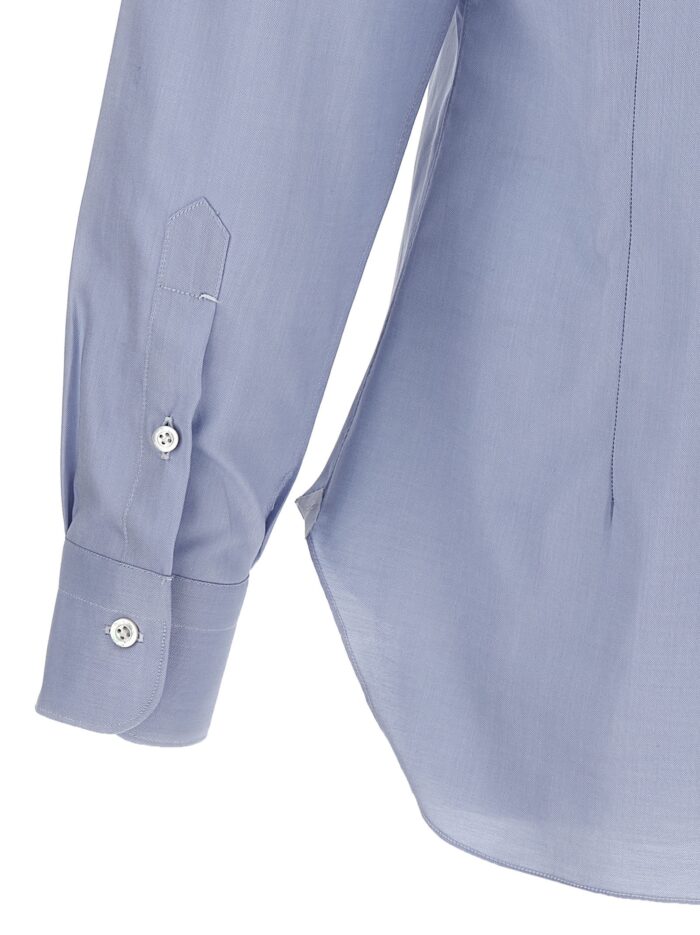 BARBA Textured Cotton Shirt