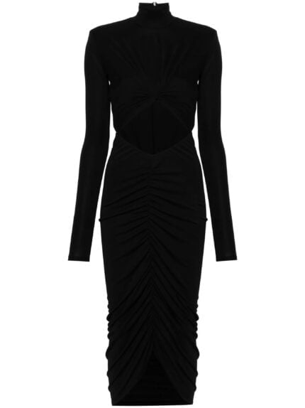 THE ANDAMANE Kim  Cut Out Midi Dress