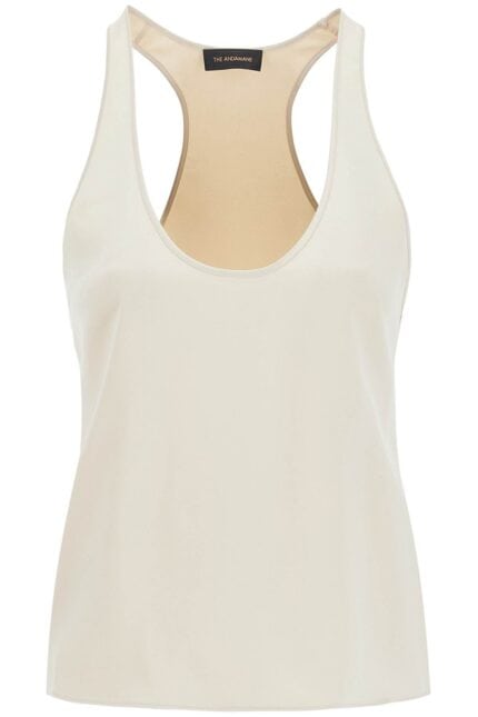 THE ANDAMANE Pure Satin Top For Women