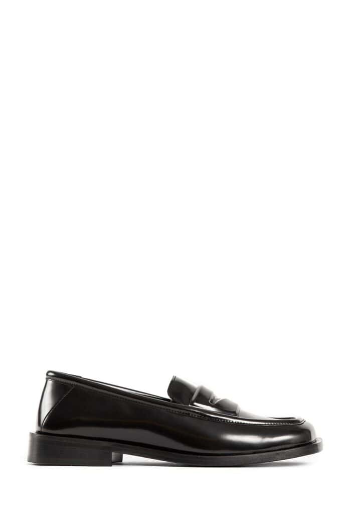 THE ATTICO Amanda Brushed Leather Loafers