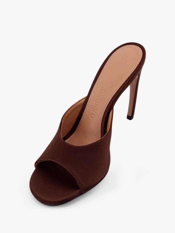 The Attico Betta Satin Sandals