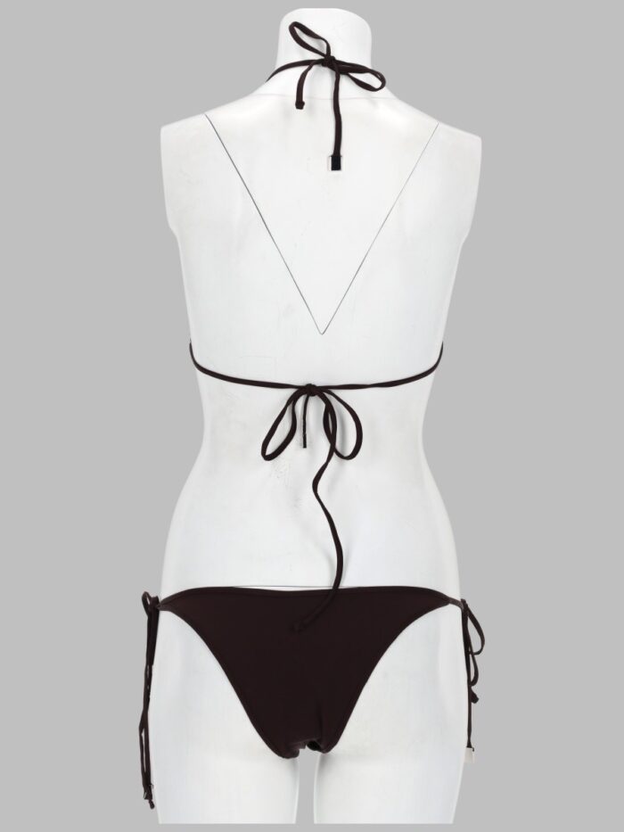 The Attico BIKINI "IL PRIMO BAGNO" IN LYCRA TRAFORATA