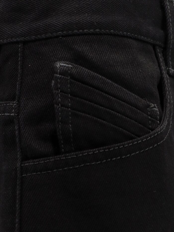 The Attico Black Denim Trousers