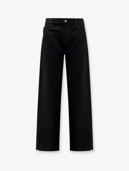 The Attico Black Denim Trousers