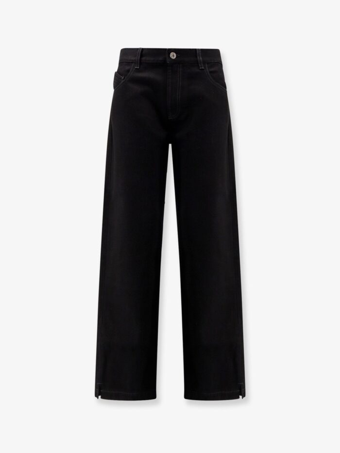 The Attico Black Denim Trousers