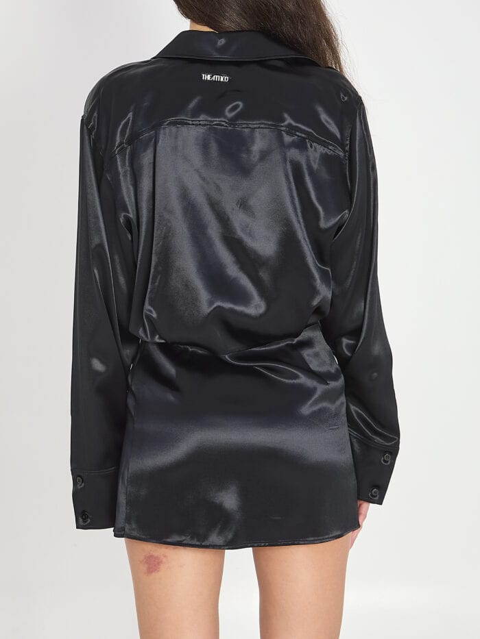 The Attico Black mini dress