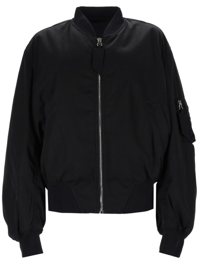 The Attico BOMBER JACKET WITH POCKET