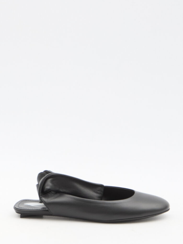 The Attico Cloe ballerinas