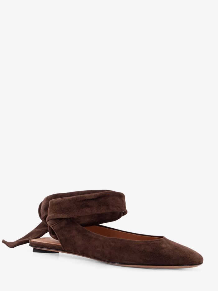 The Attico Cloe Suede Ballerinas