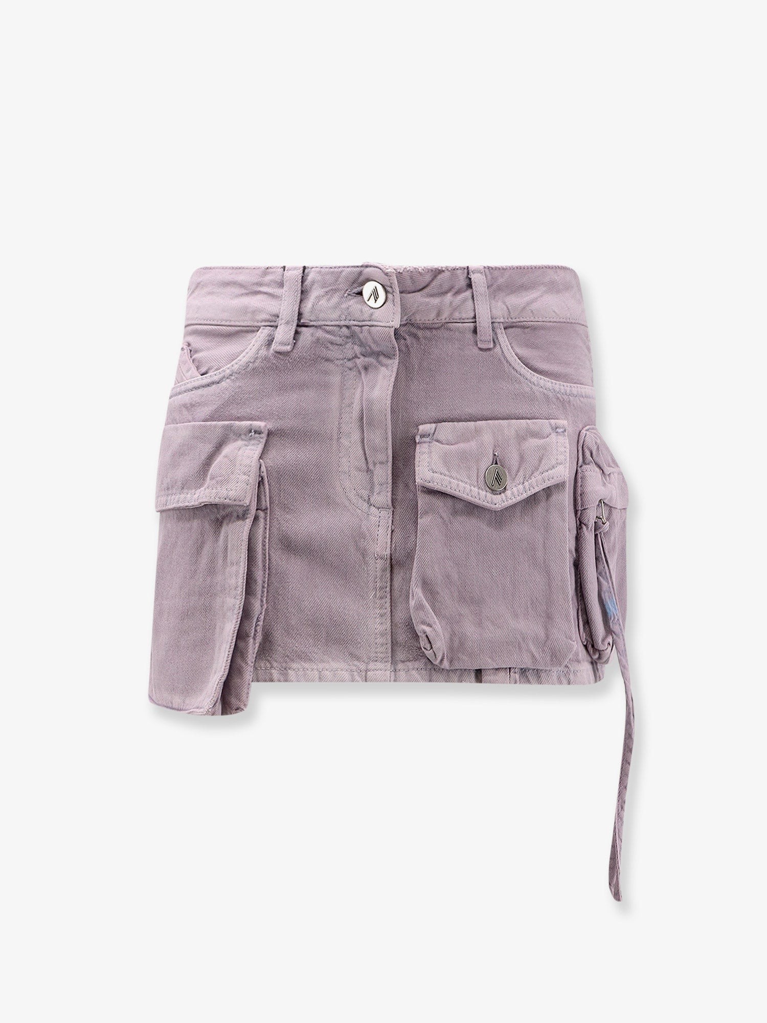 The Attico Cotton Mini Skirt