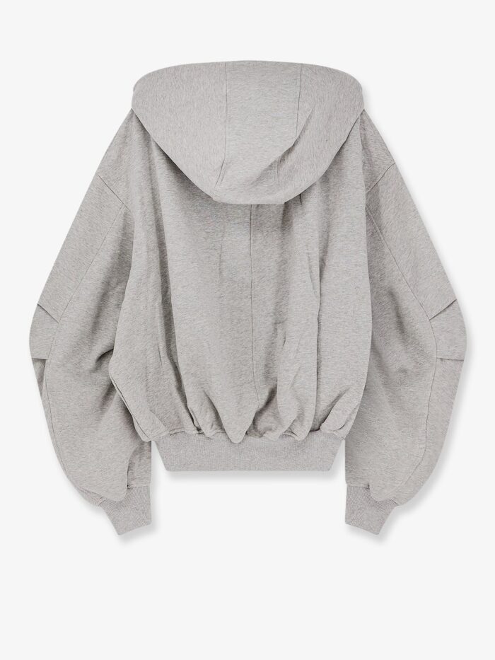 The Attico Cotton Sweatshirt With Hood
