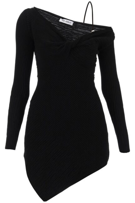 The Attico 'desai' Mini Dress In Texturized Knit