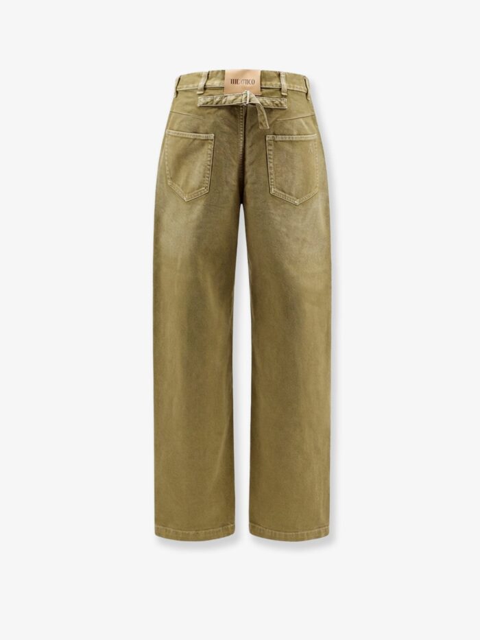 The Attico Faded Effect Denim