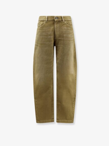 The Attico Faded Effect Denim
