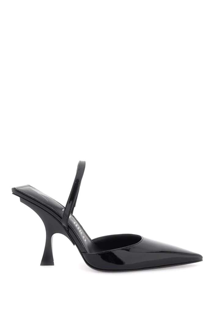 THE ATTICO Faux Leather Slingback Pumps