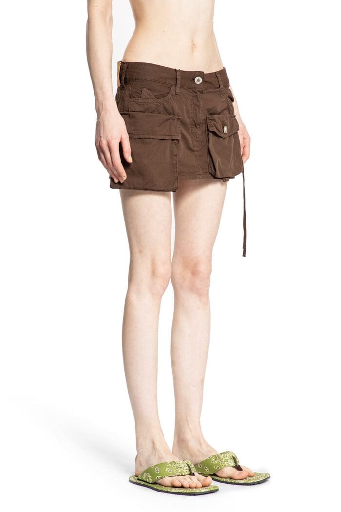 THE ATTICO ''fay'' Mini Skirt