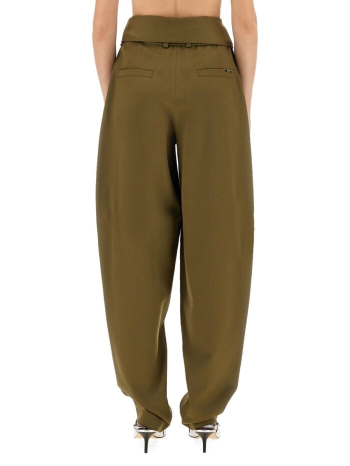 The Attico GABARDINE LONG PANTS