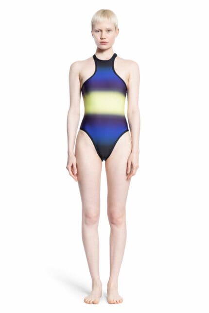 THE ATTICO Gradient Print Swimsuit