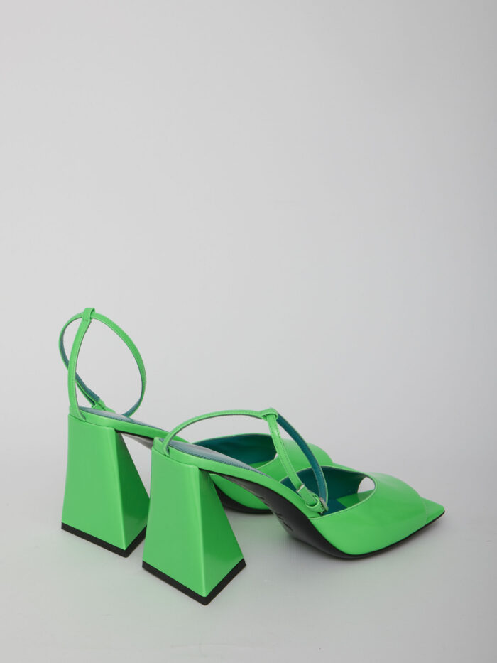 The Attico Green Piper sandals