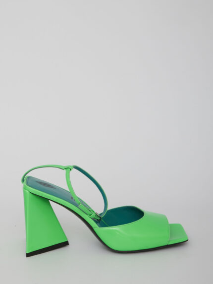 The Attico Green Piper sandals