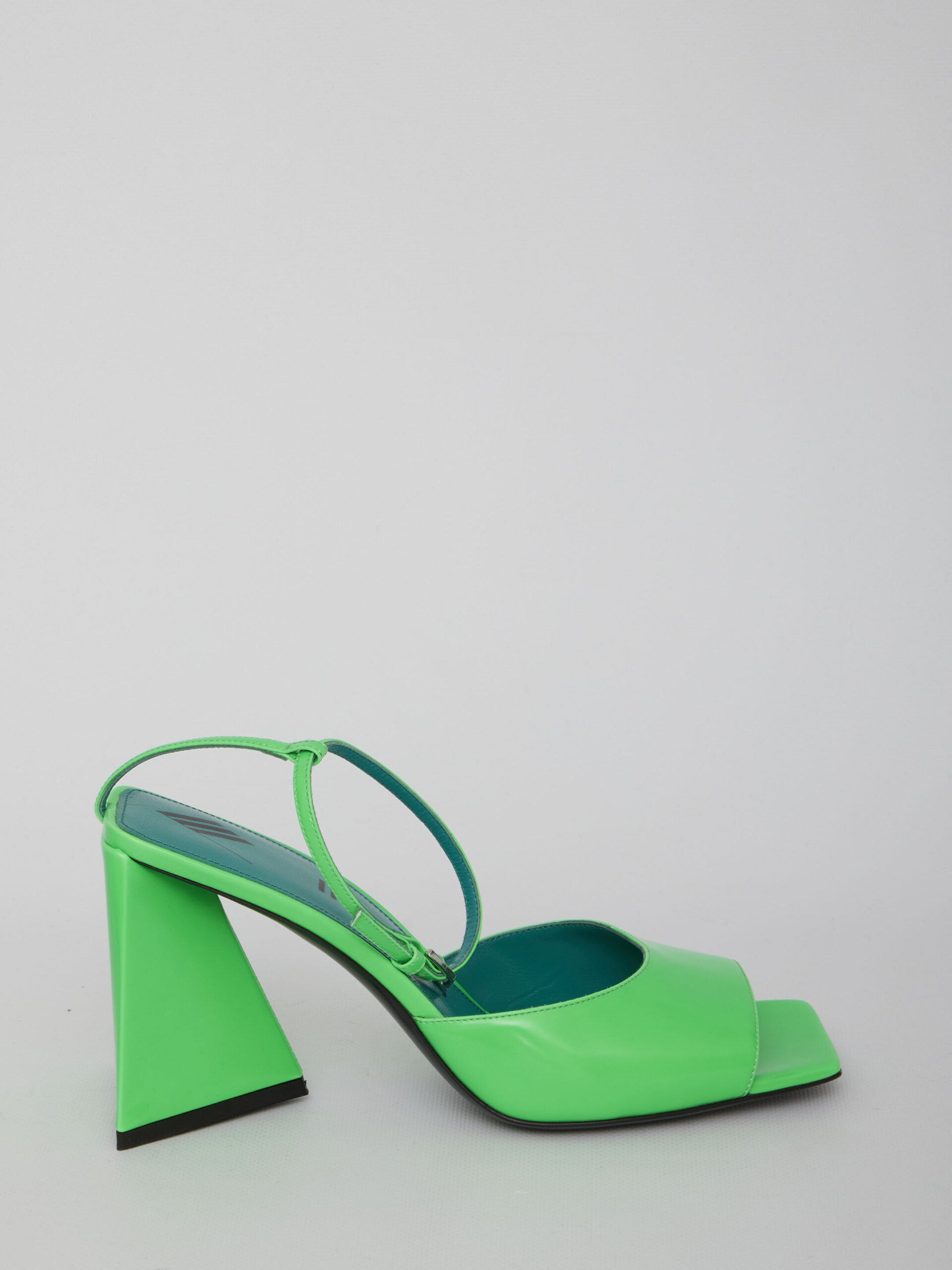 The Attico Green Piper sandals
