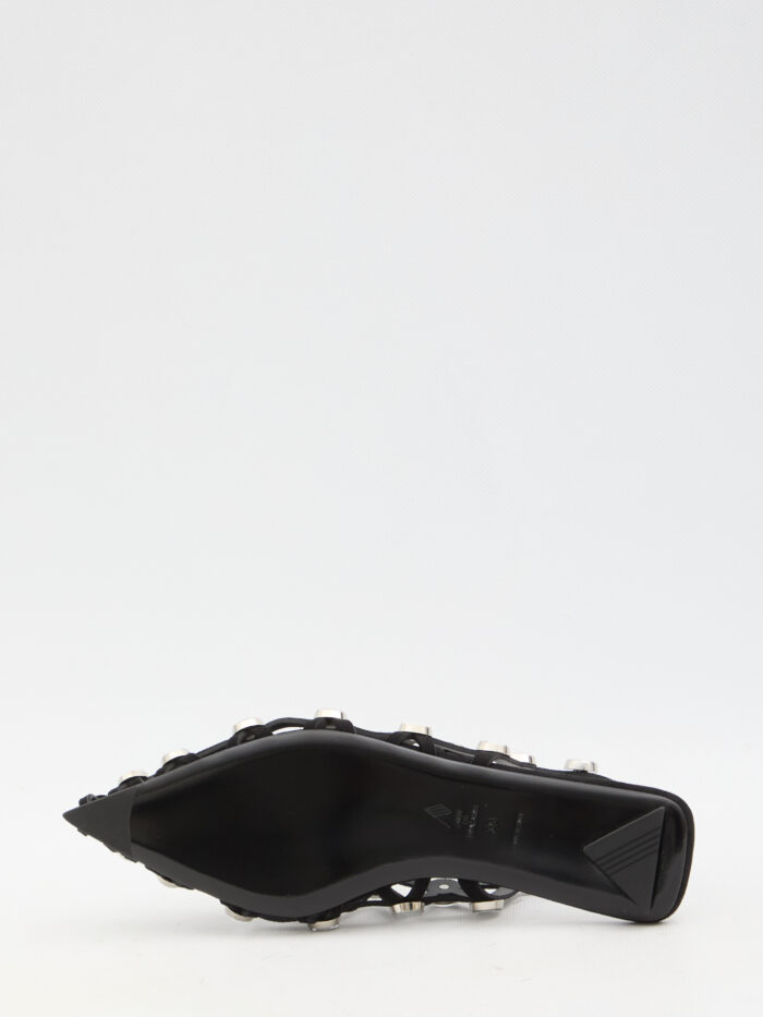 The Attico Grid ballerina