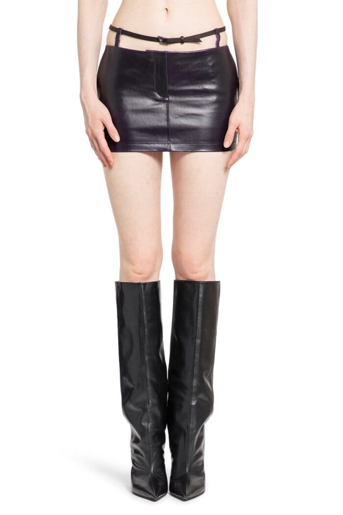 THE ATTICO Harness Mini Skirt