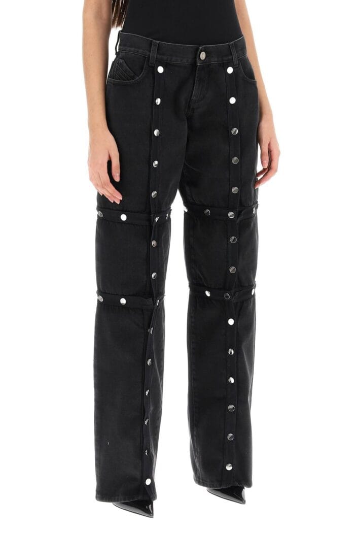 THE ATTICO Jeans With Detachable Panels