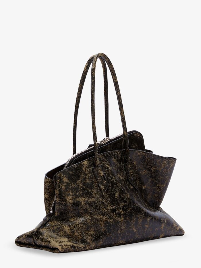 The Attico La Passeggiata Leather Shoulder Bag