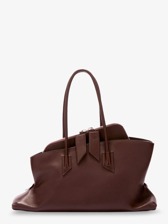 The Attico La Passeggiata Leather Shoulder Bag