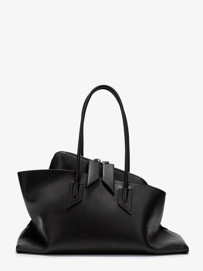 The Attico La Passeggiata Medium Leather Shoulder Bag