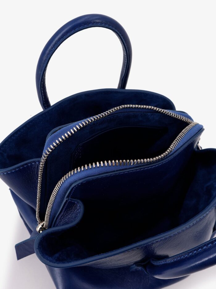 The Attico La Passeggiata Mini Leather Handbag