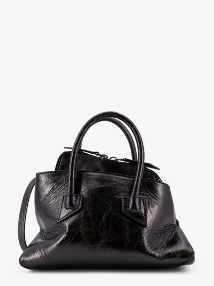 The Attico La Passeggiata Mini Leather Handbag
