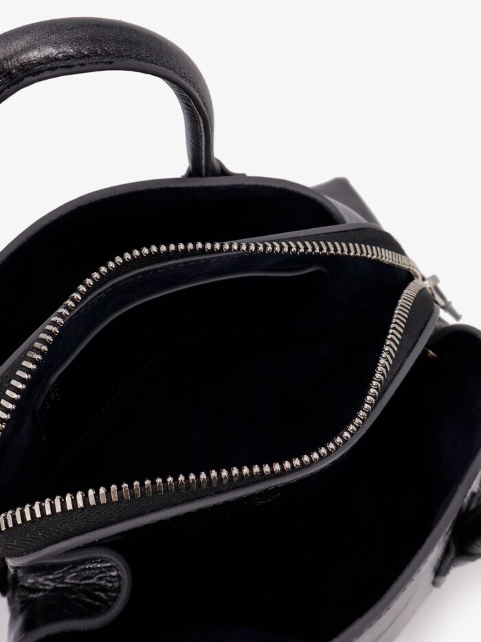 The Attico La Passeggiata Mini Leather Handbag