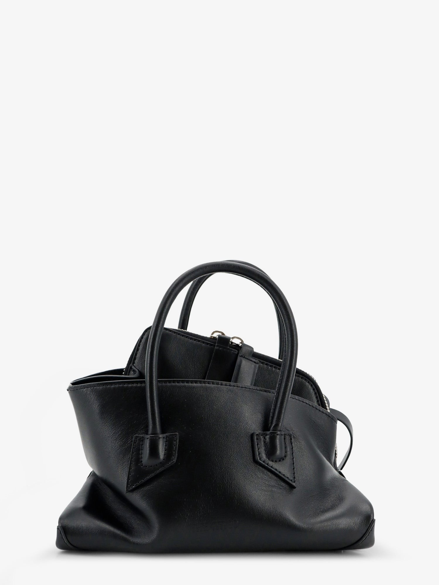 The Attico La Passeggiata Mini Leather Handbag