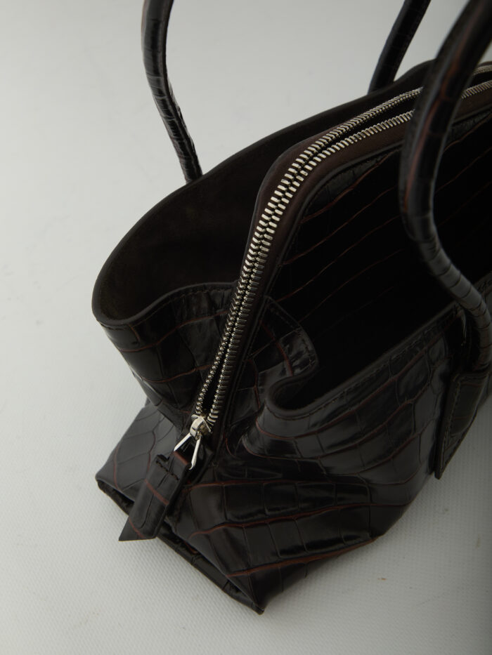 The Attico La Passeggiata top handle bag small