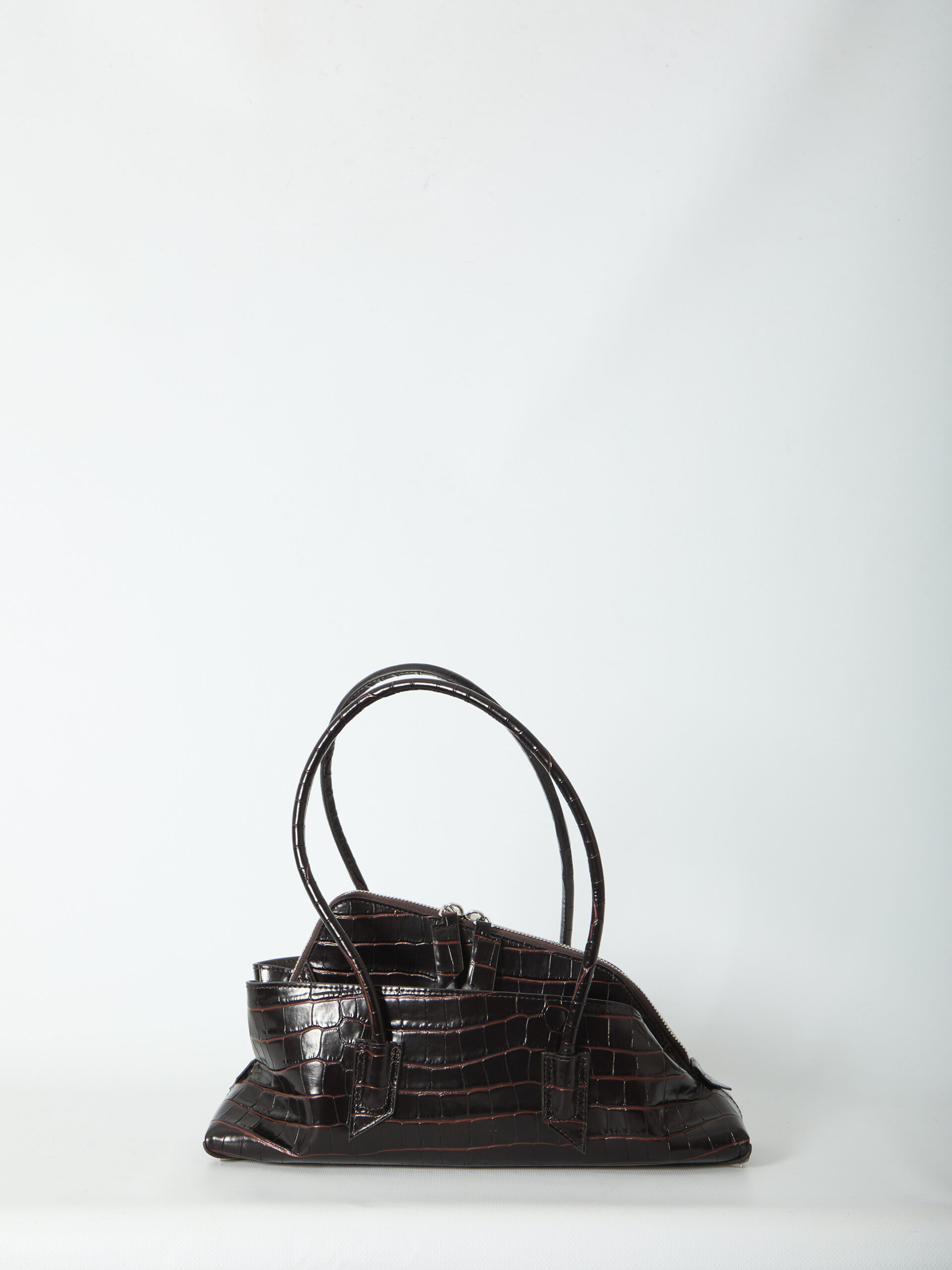 The Attico La Passeggiata top handle bag small