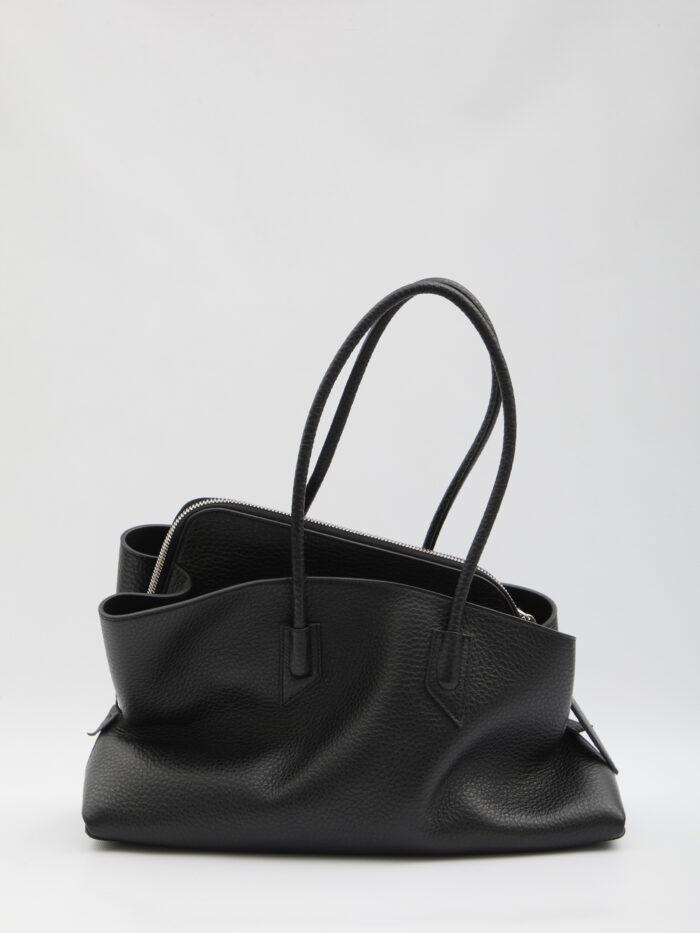 the attico la passeggiata top handle black medium The Attico La Passeggiata top handle black medium