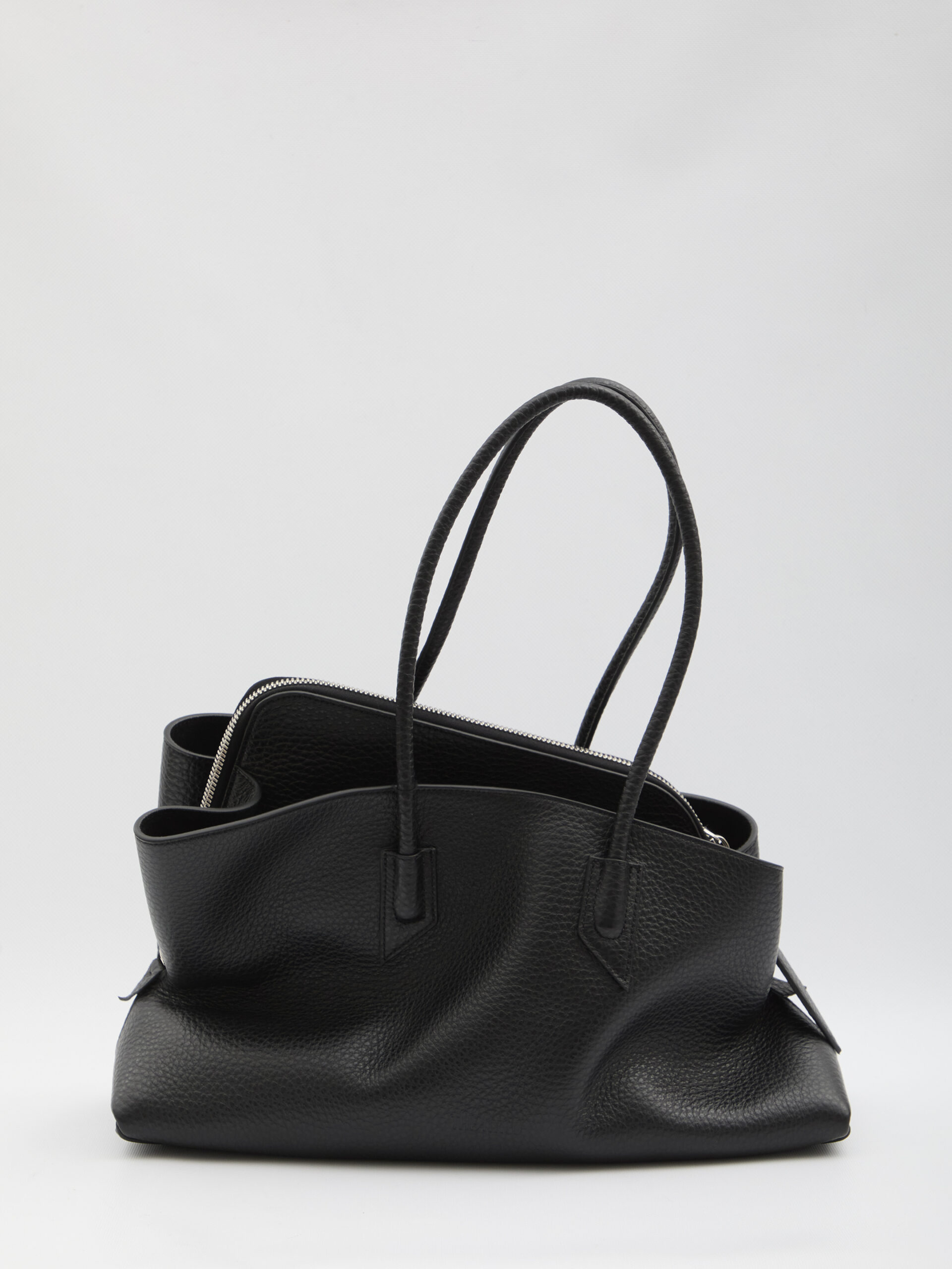 The Attico La Passeggiata top handle black medium