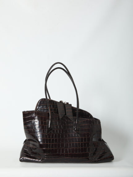 The Attico La Passeggiata top handle Coffee bag medium