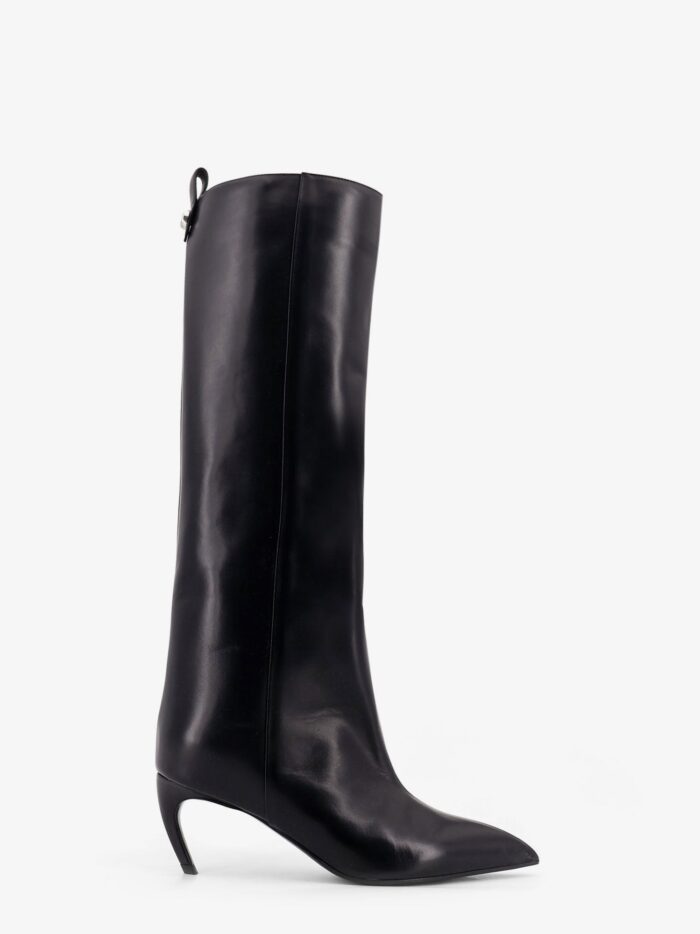 The Attico Lea Leather Boots